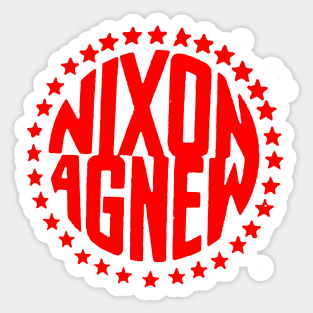 NIXON/AGNEW-3 Sticker